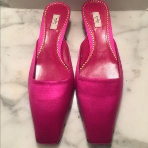 Beautiful Prada evening Shiny Satin Mule